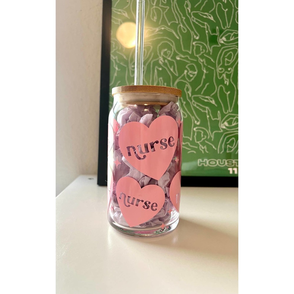 Glass Tumbler Nurse